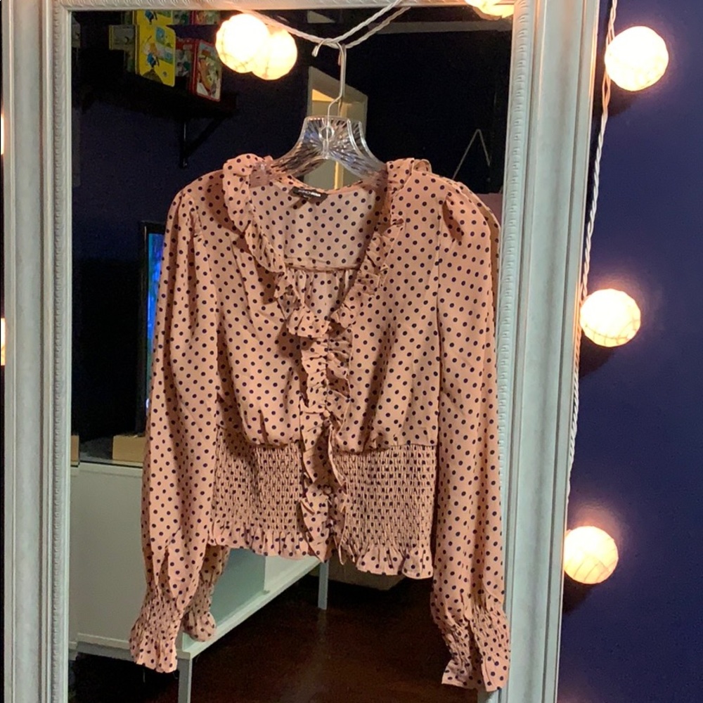 Polka dot Fashion Nova Top